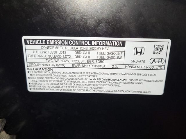 Used 2022 Crystal Black Pearl Honda EX image 17