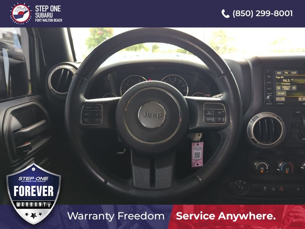 Used 2017 Black Jeep Unlimited Sahara image 17