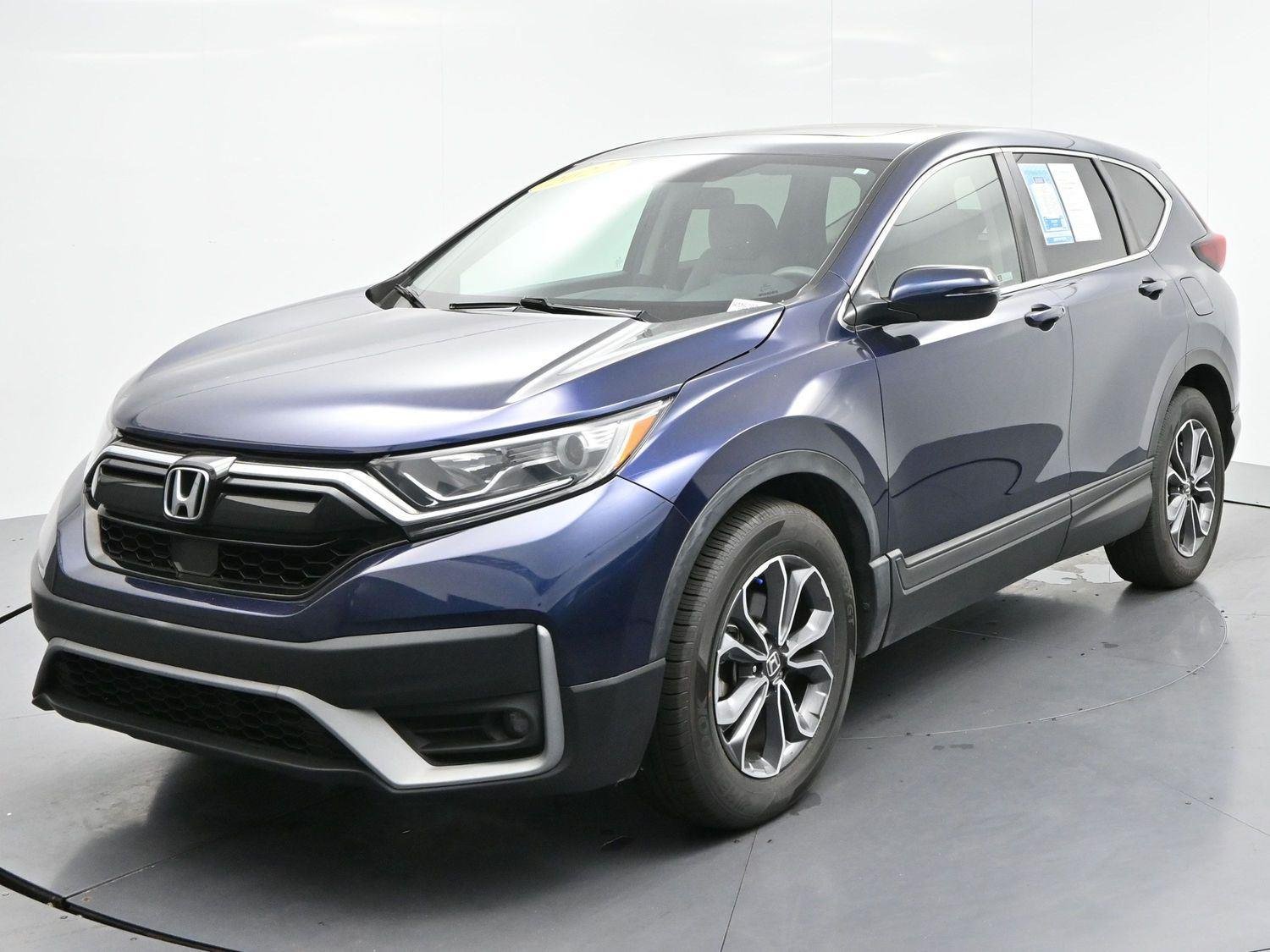 Used 2022 Obsidian Blue Pearl Honda EX image 3
