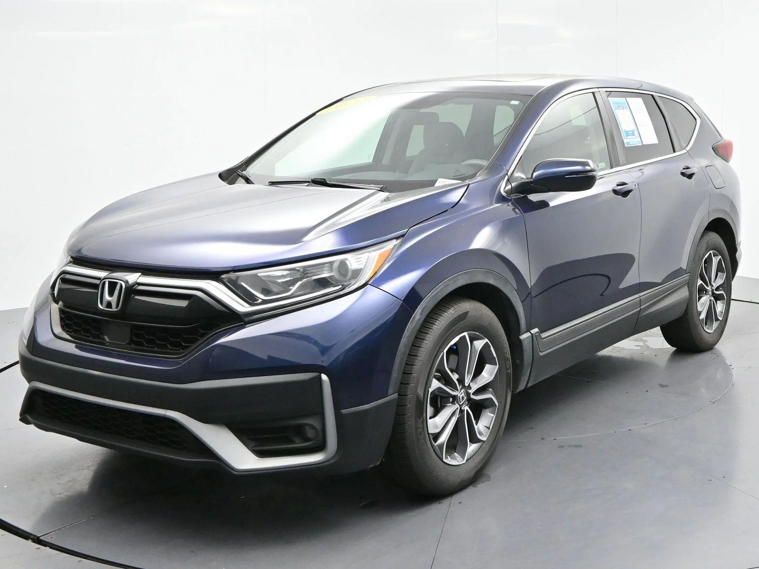 Used 2022 Obsidian Blue Pearl Honda EX image 3