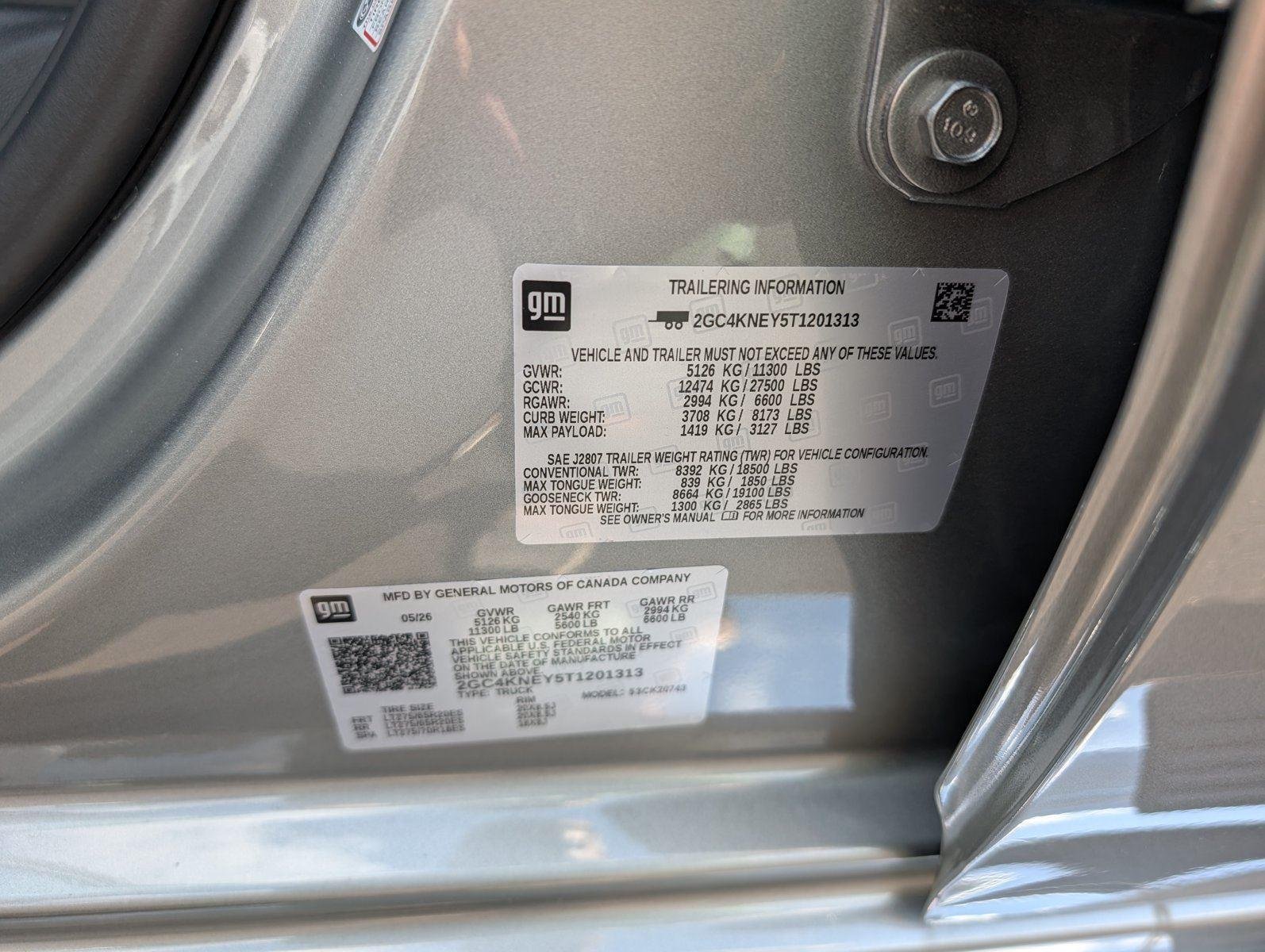 New 2026 Sterling Gray Metallic Chevrolet LT image 14