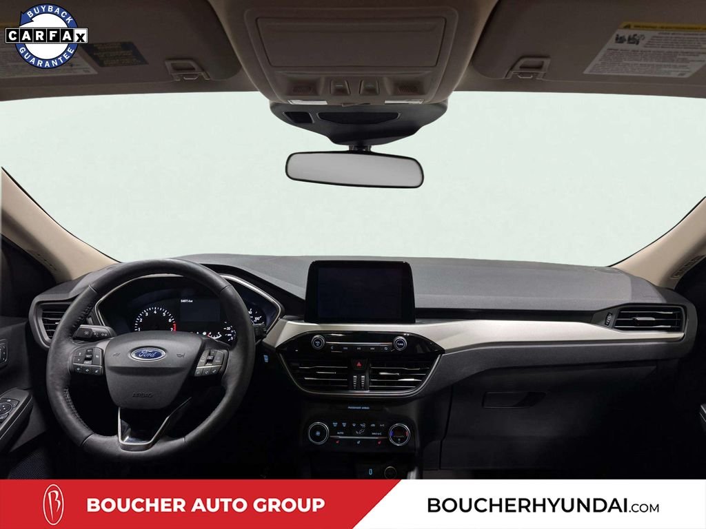 Used 2020 White Metallic Ford SEL image 9