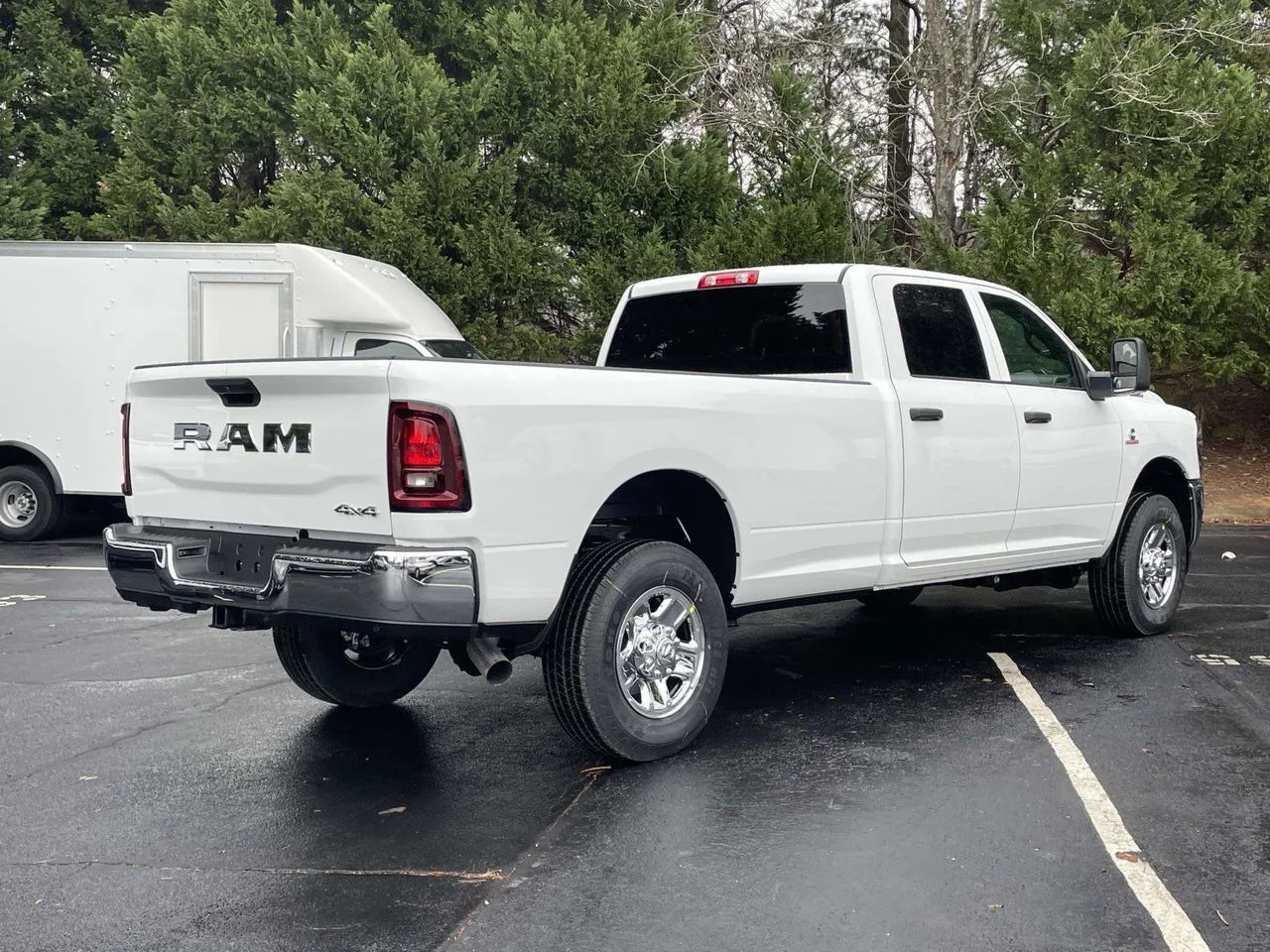 New 2026 Bright White Clear-Coat Exterior Paint RAM Tradesman image 9