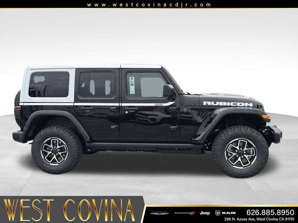 New 2026 Black Clear-Coat Exterior Paint Jeep Rubicon image 6