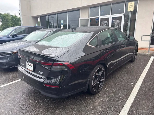 Certified Used 2025 Black Honda Sport image 6