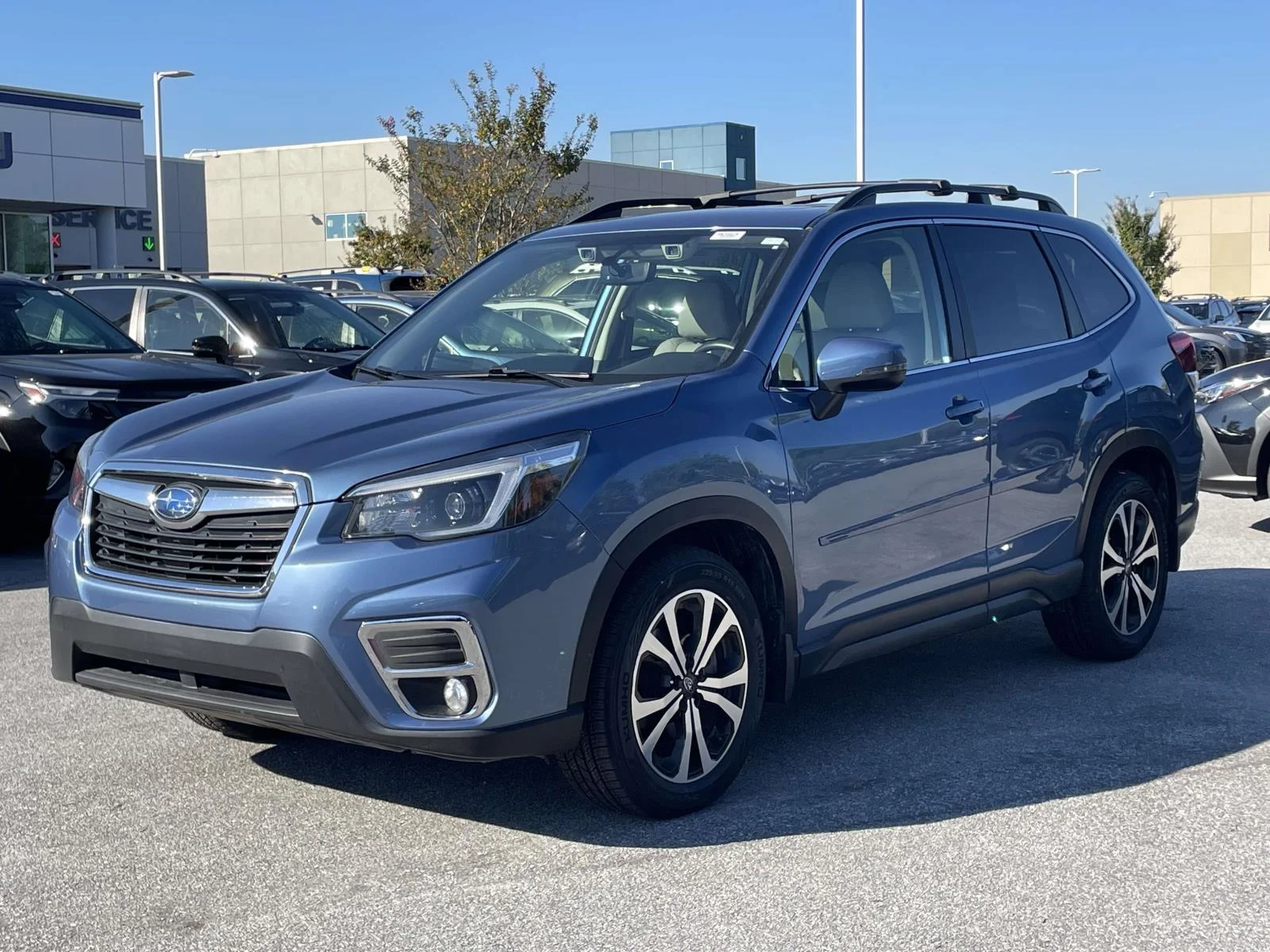 Used 2021 Horizon Blue Pearl Subaru Limited image 27