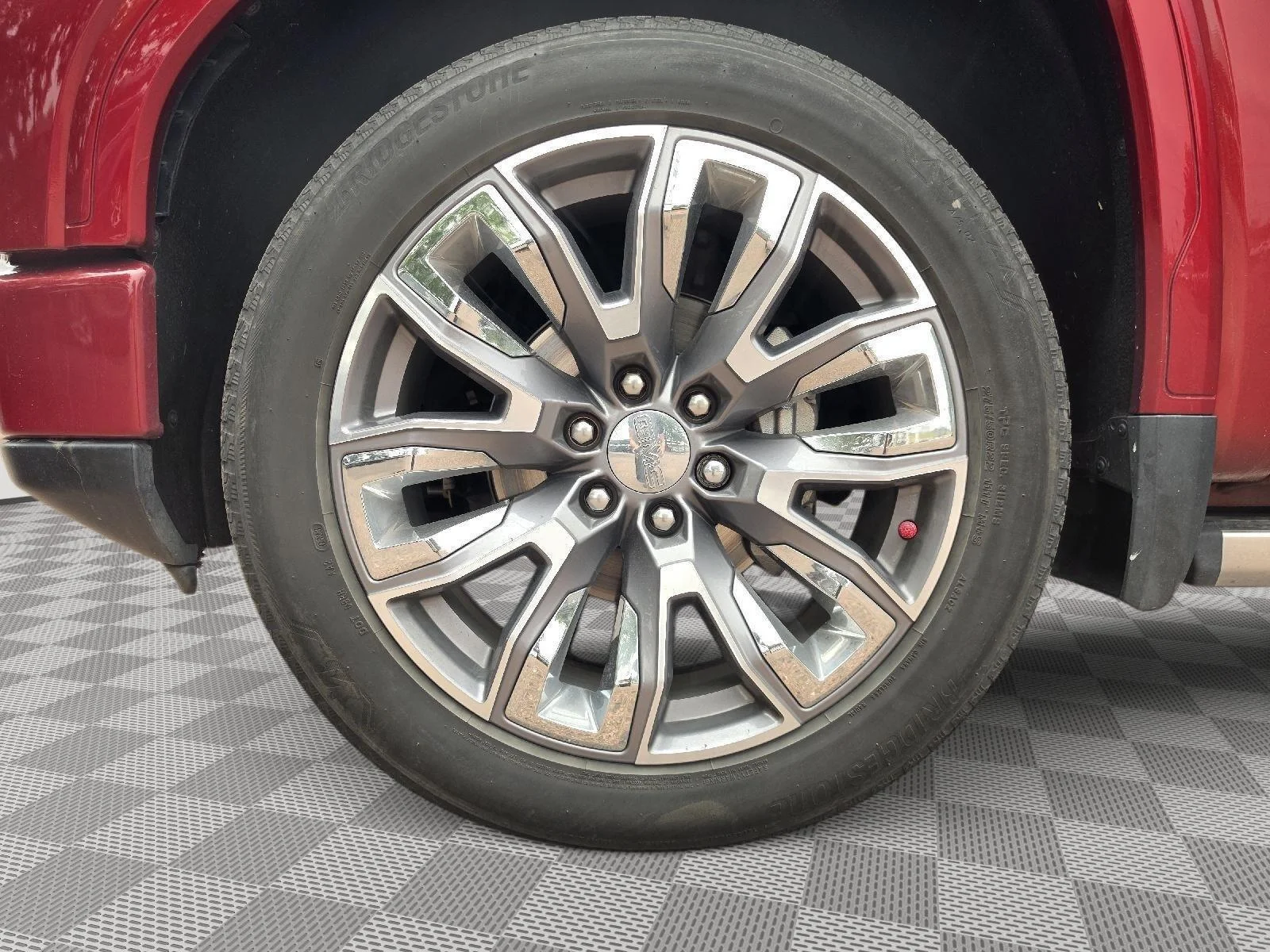Used 2023 Volcanic Red Tintcoat GMC Denali image 12