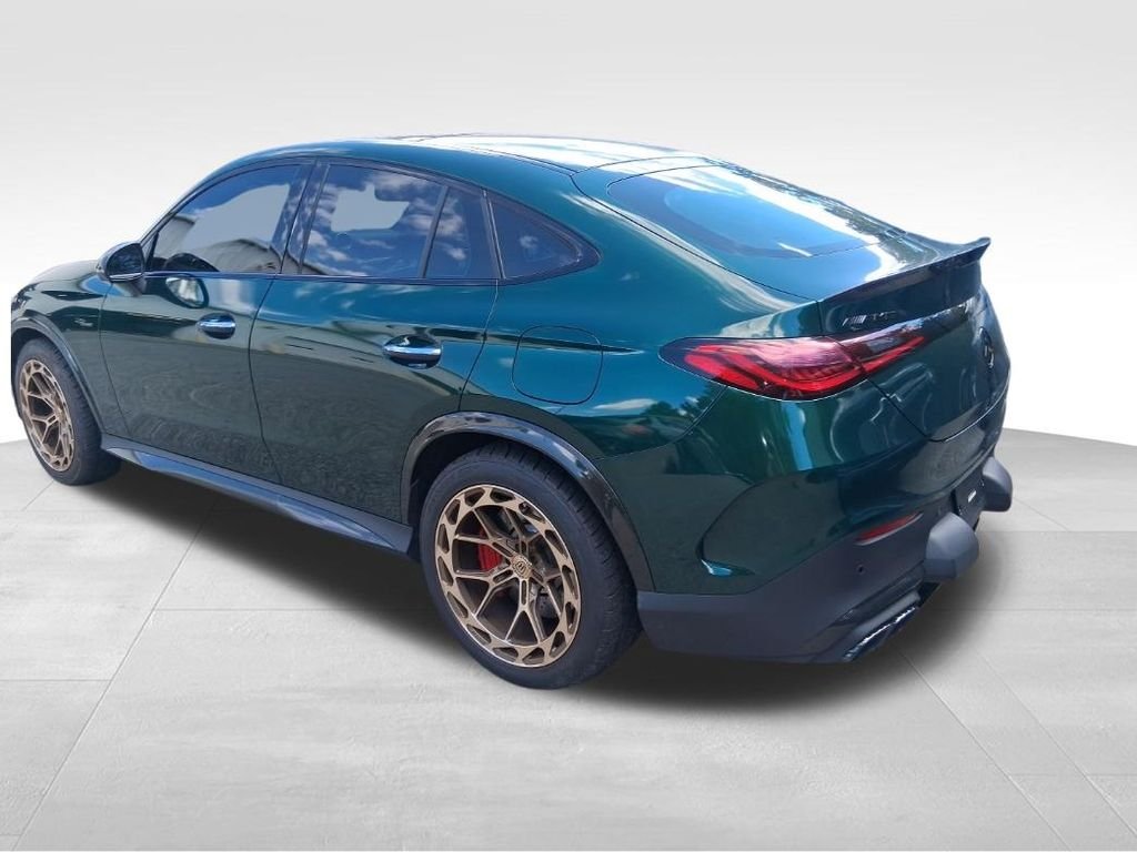 Used 2025 Green Mercedes-Benz GLC 63 AMG® S E Performance Coupe image 6