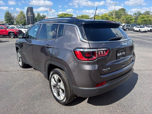 Used 2021 Granite Crystal Metallic Clearcoat Jeep Limited image 8
