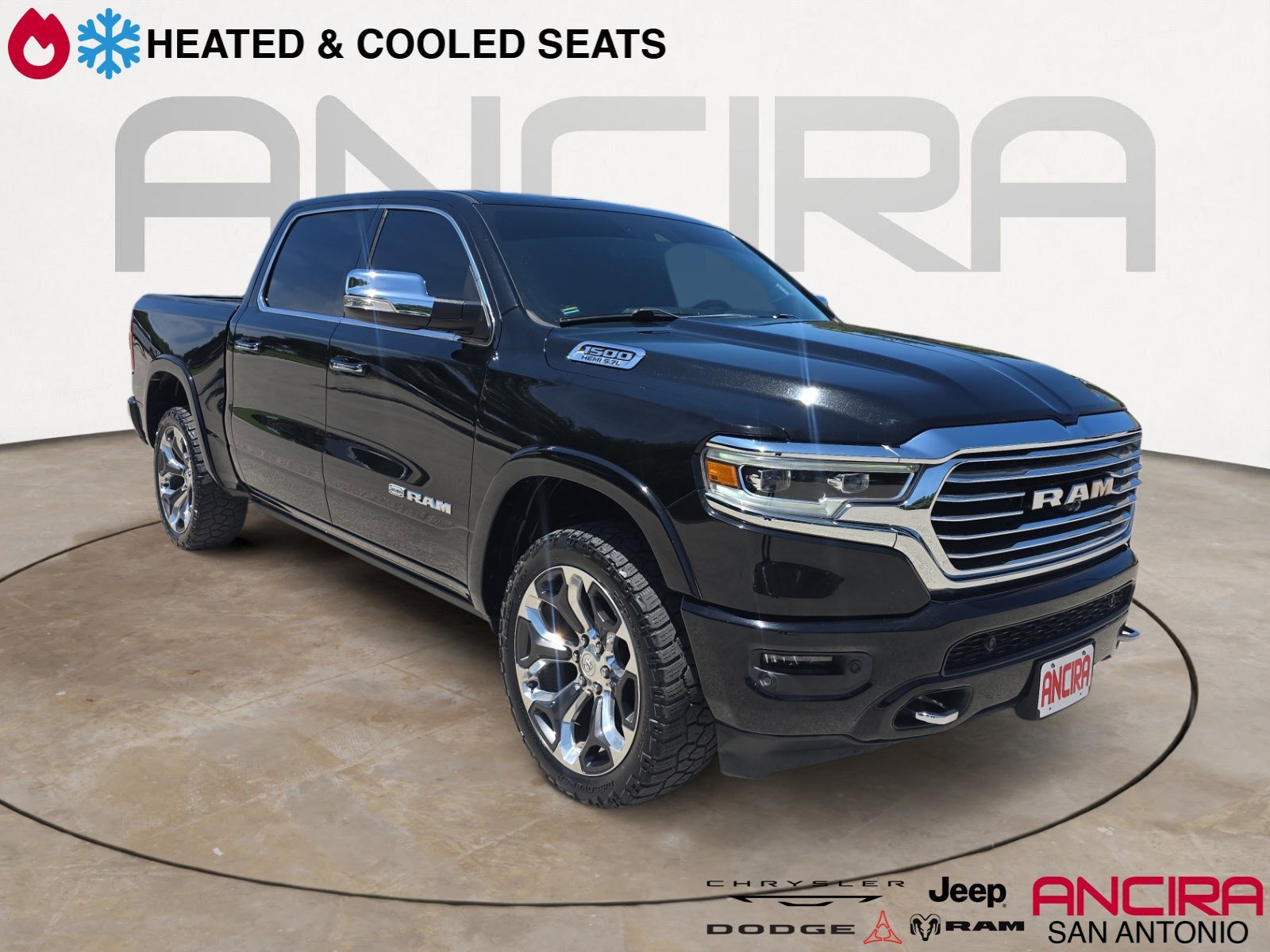 2019 RAM 1500 Longhorn 4x4 Crew Cab 5'7's photo