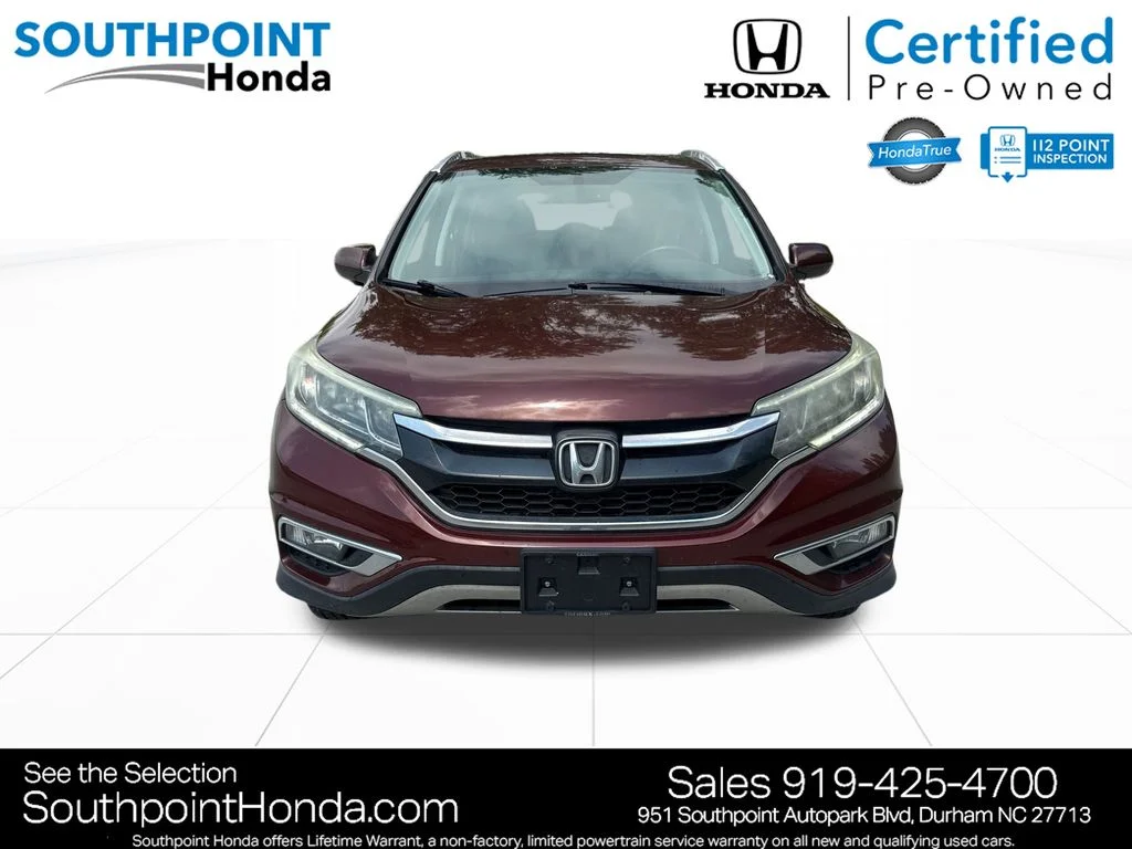 Certified Used 2016 Basque Red Pearl II Honda EX-L image 2