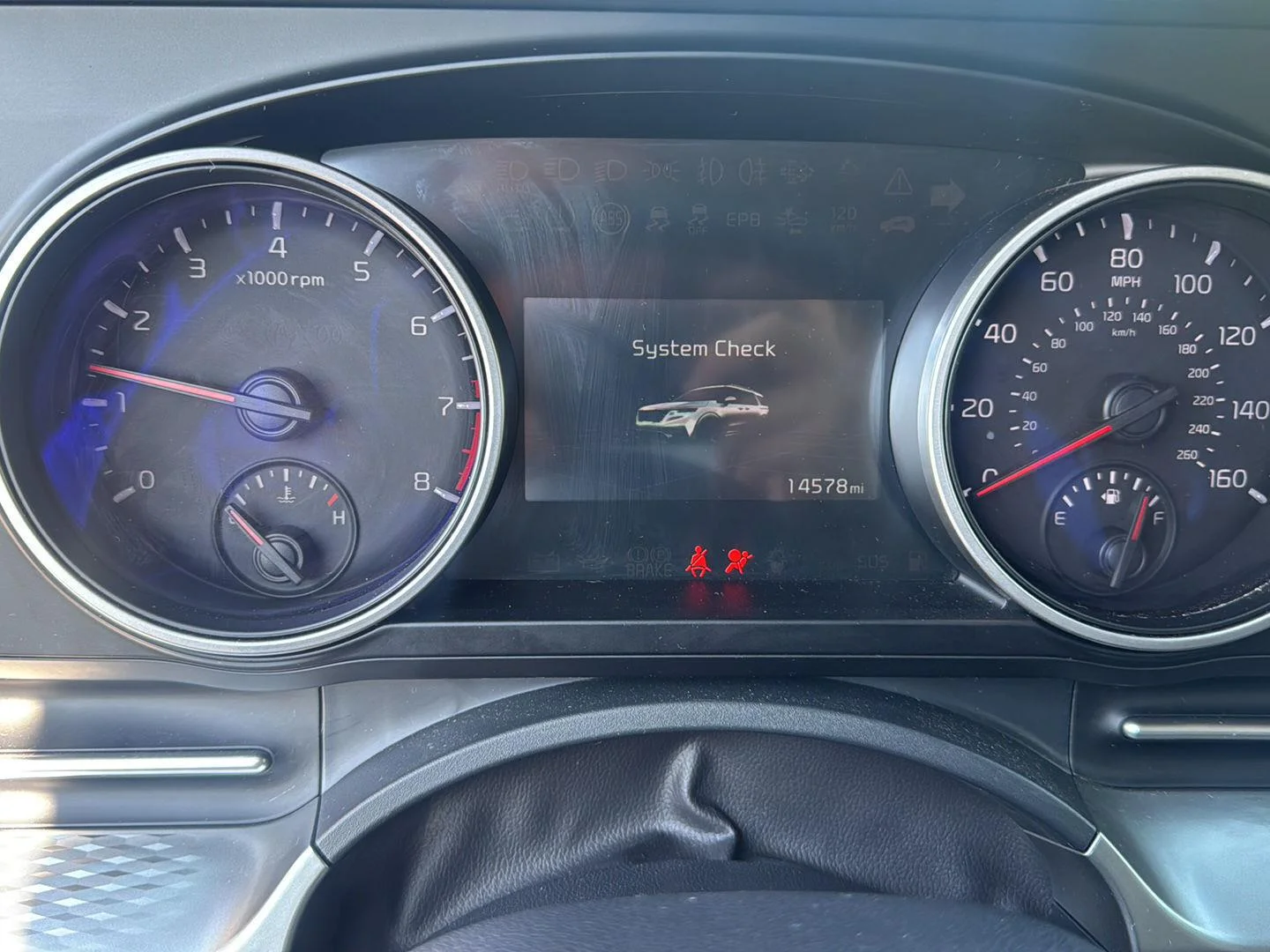 Used 2024 Deep Chroma Blue Kia LX image 9
