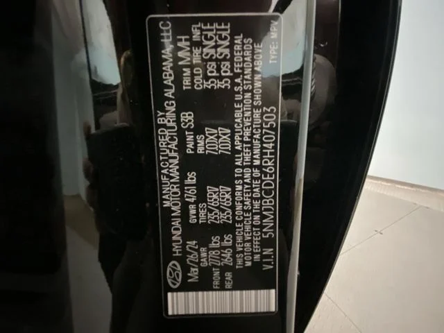 Used 2024 Black Hyundai SEL image 26