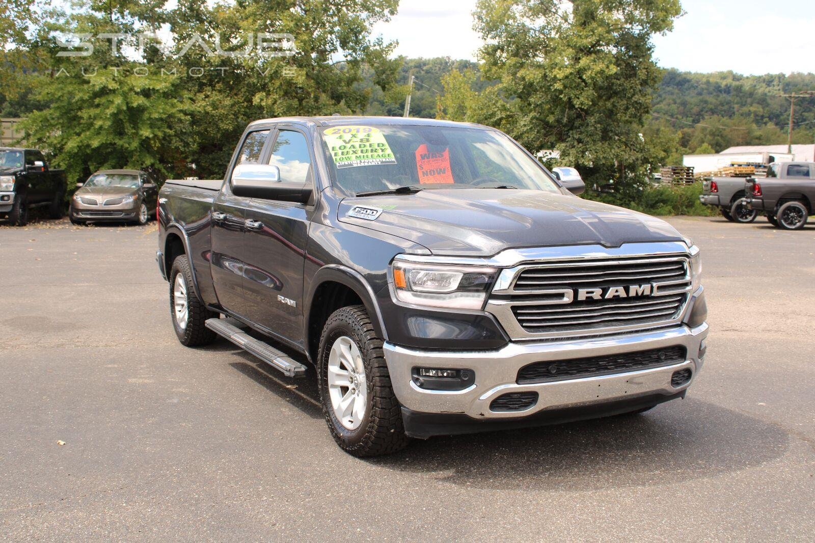 Used 2019 Maximum Steel Metallic Clearcoat Ram Laramie image 2