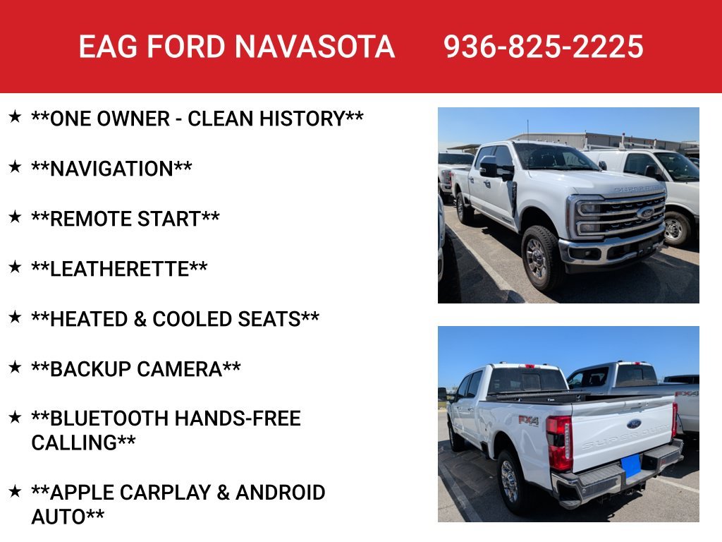 Used 2026 Oxford White Ford Lariat image 4