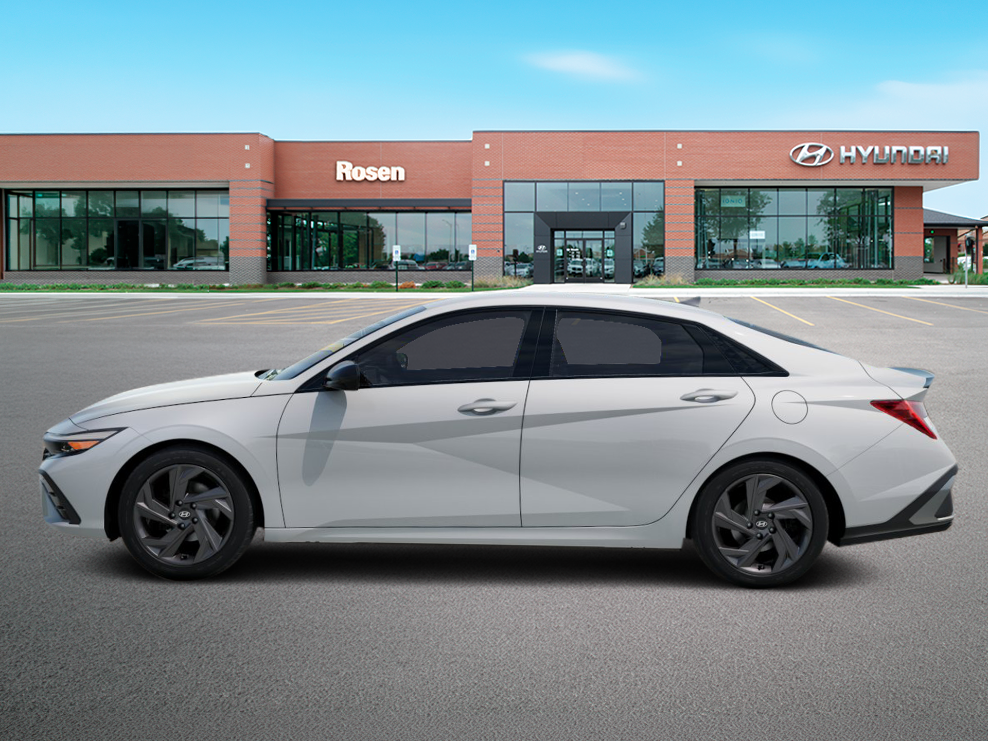 New 2026 White Hyundai SEL Sport Plus image 3
