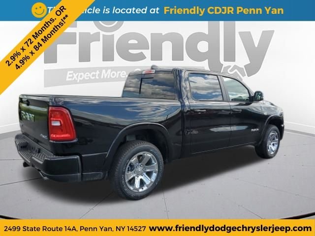 New 2026 Diamond Black Crystal Pearl-Coat Exterior Paint RAM Big Horn/Lone Star image 5