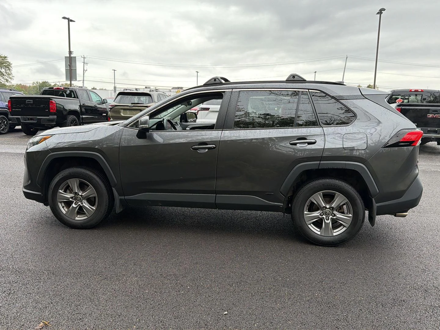 Used 2024 Magnetic Gray Metallic Toyota XLE image 6