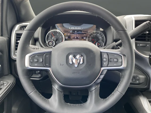 New 2025 Bright White Clearcoat RAM Big Horn image 15