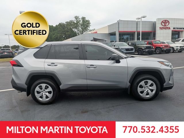 Certified Used 2025 Silver Toyota LE image 3