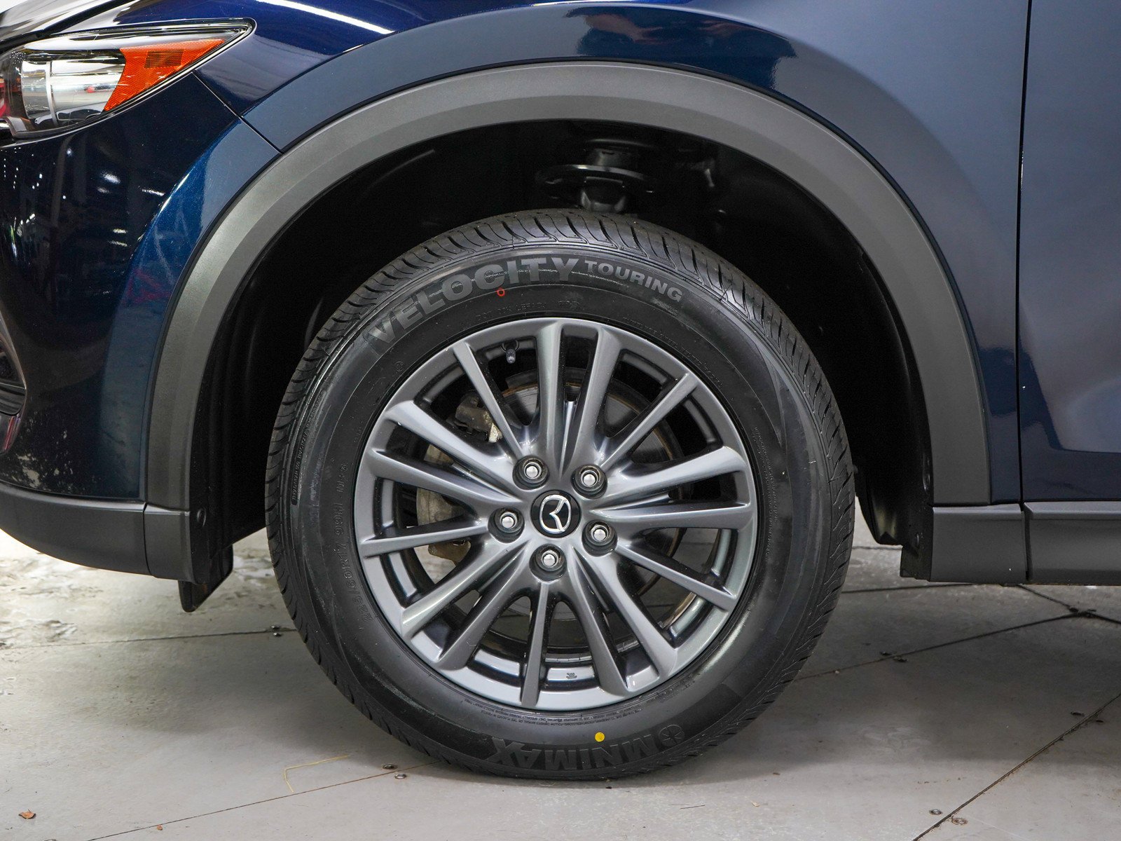 Used 2021 Deep Crystal Blue Mica Mazda Touring AWD image 28