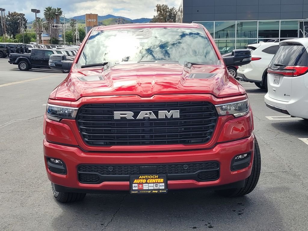 New 2026 Molten Red Pearl-Coat Exterior Paint RAM Laramie image 2