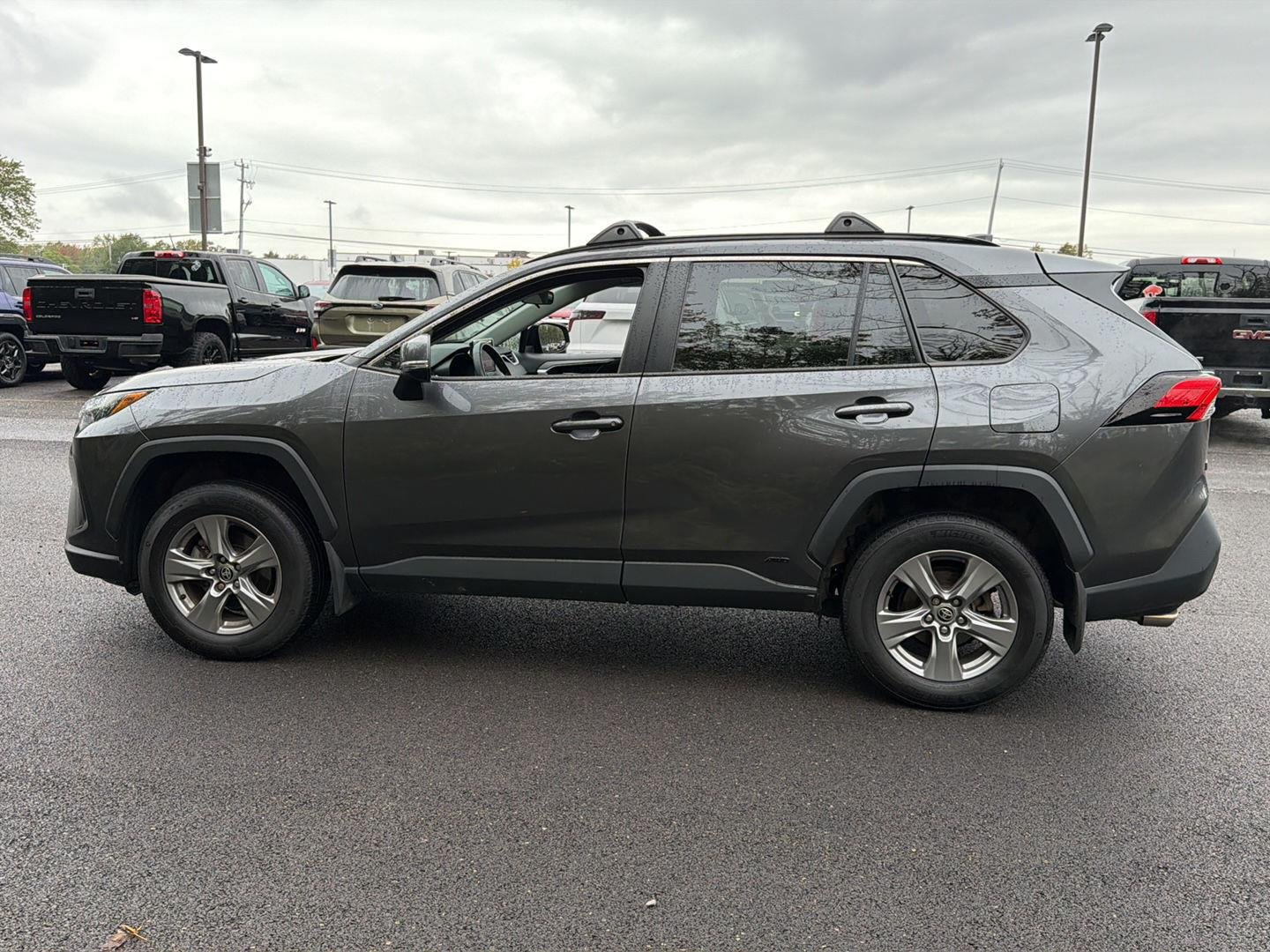 Used 2024 Magnetic Gray Metallic Toyota XLE image 6