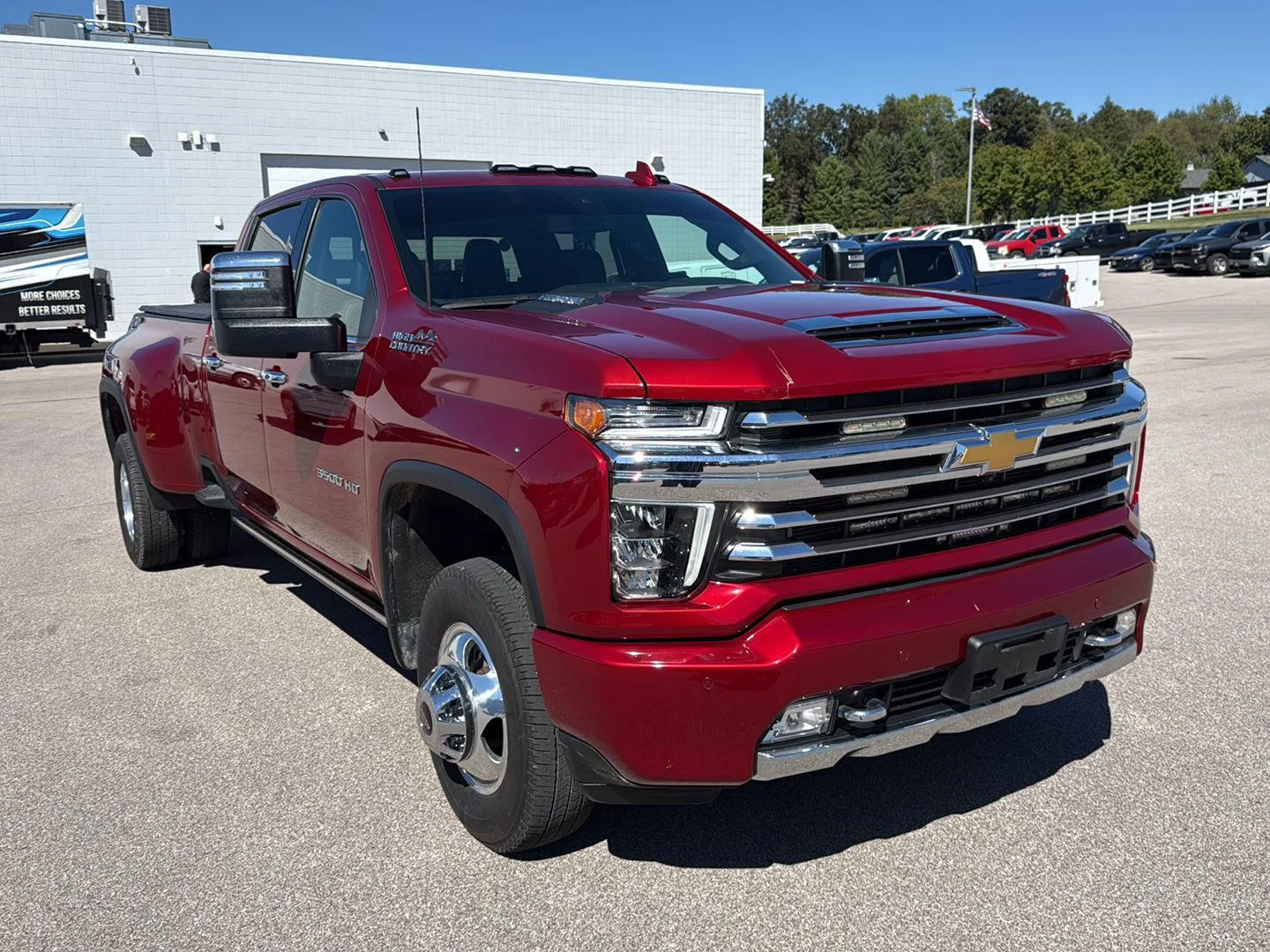 Used 2022 Cherry Red Tintcoat Chevrolet High Country image 3