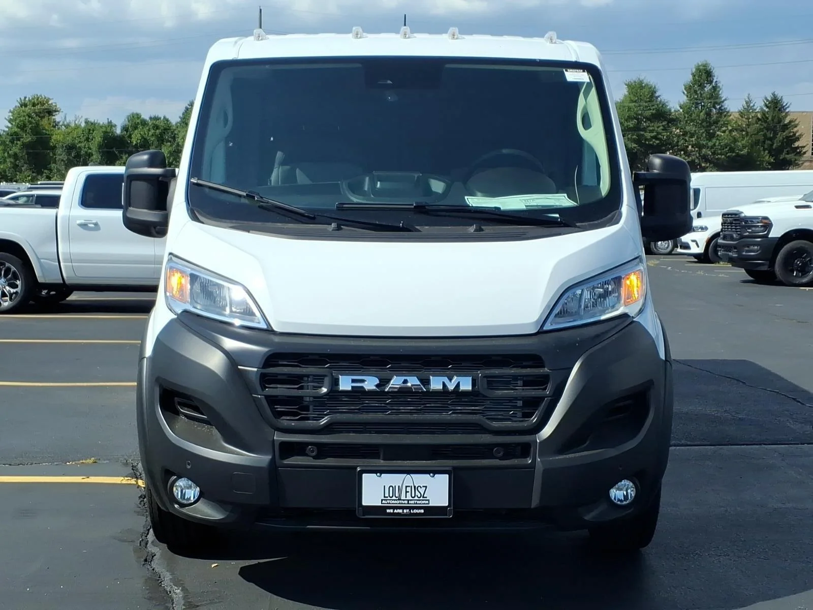 New 2027 Bright White Clearcoat RAM SLT image 21