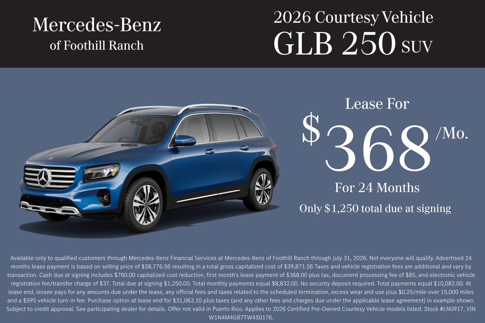 Used 2026 White Mercedes-Benz GLB 250 image 4