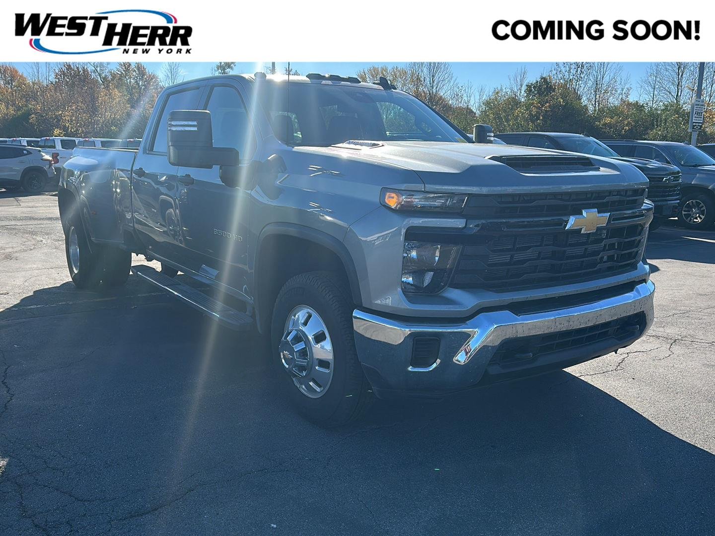 Used 2026 Sterling Gray Metallic Chevrolet Work Truck image 1