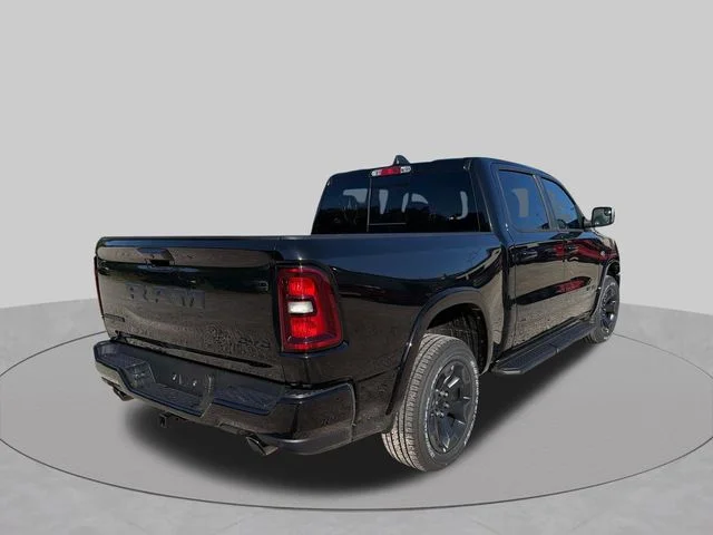 New 2026 Diamond Black Crystal Pearl-Coat Exterior Paint RAM Big Horn/Lone Star image 4