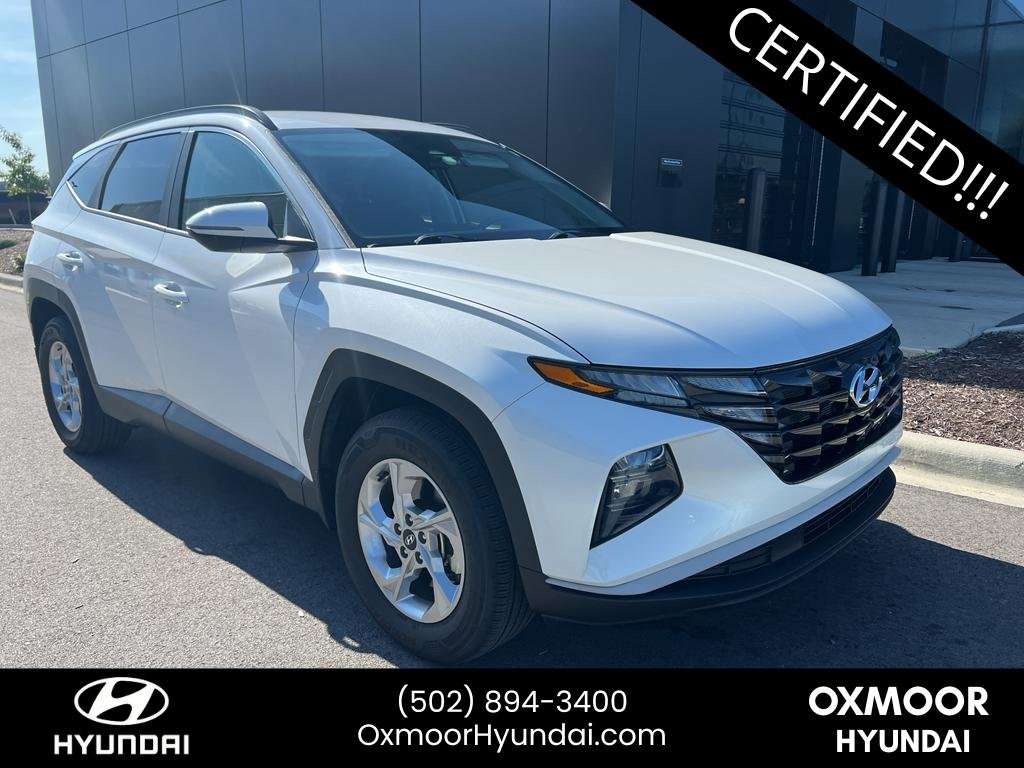Used 2022 Quartz White Hyundai SEL image 1