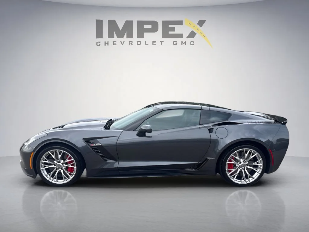 Used 2017 WATKINS GLEN GRAY METALLIC Chevrolet Z06 3LZ image 2