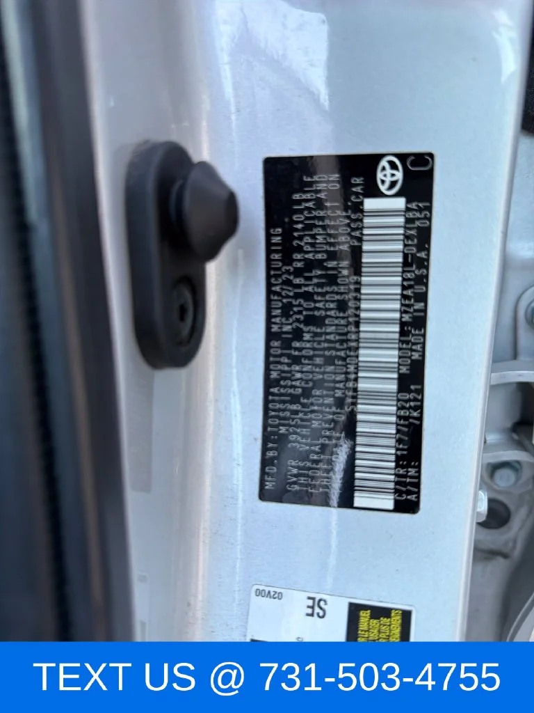 Used 2024 Silver Toyota LE image 31
