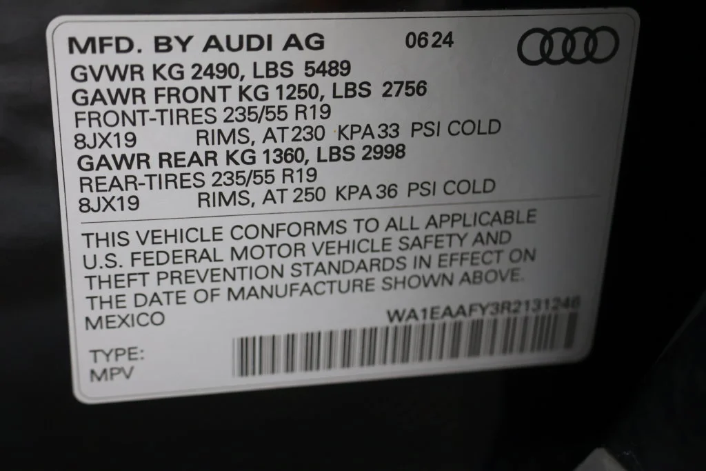 Used 2024 Mythos Black Metallic Audi 45 S line Premium Plus image 30