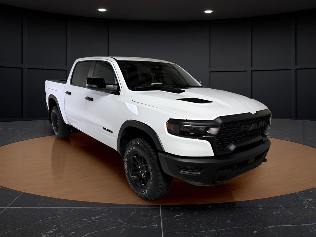 New 2026 Bright White Clear-Coat Exterior Paint RAM Rebel image 3