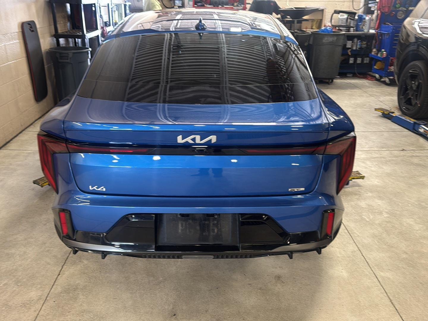 Used 2025 Wave Blue Kia GT-Line image 4
