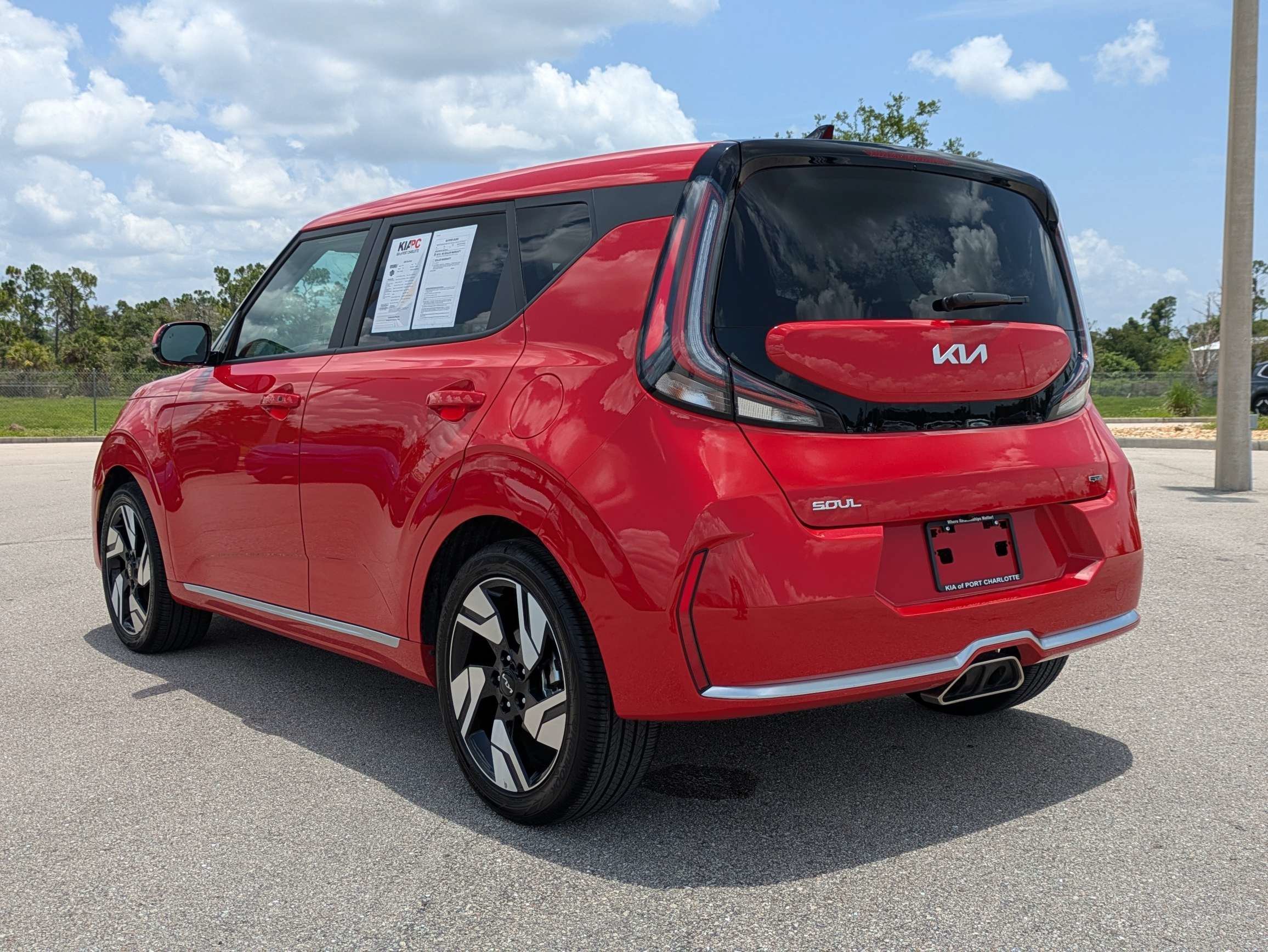 Certified Used 2025 Inferno Red Kia GT-Line image 7