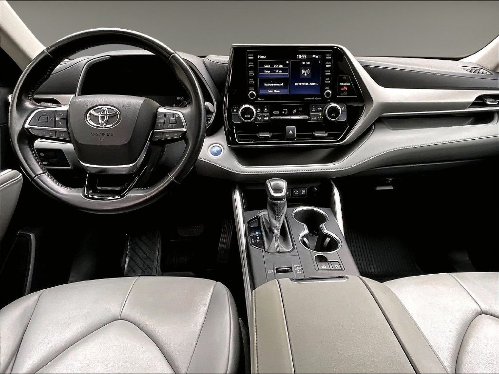 Used 2021 Magnetic Gray Metallic Toyota XLE image 22
