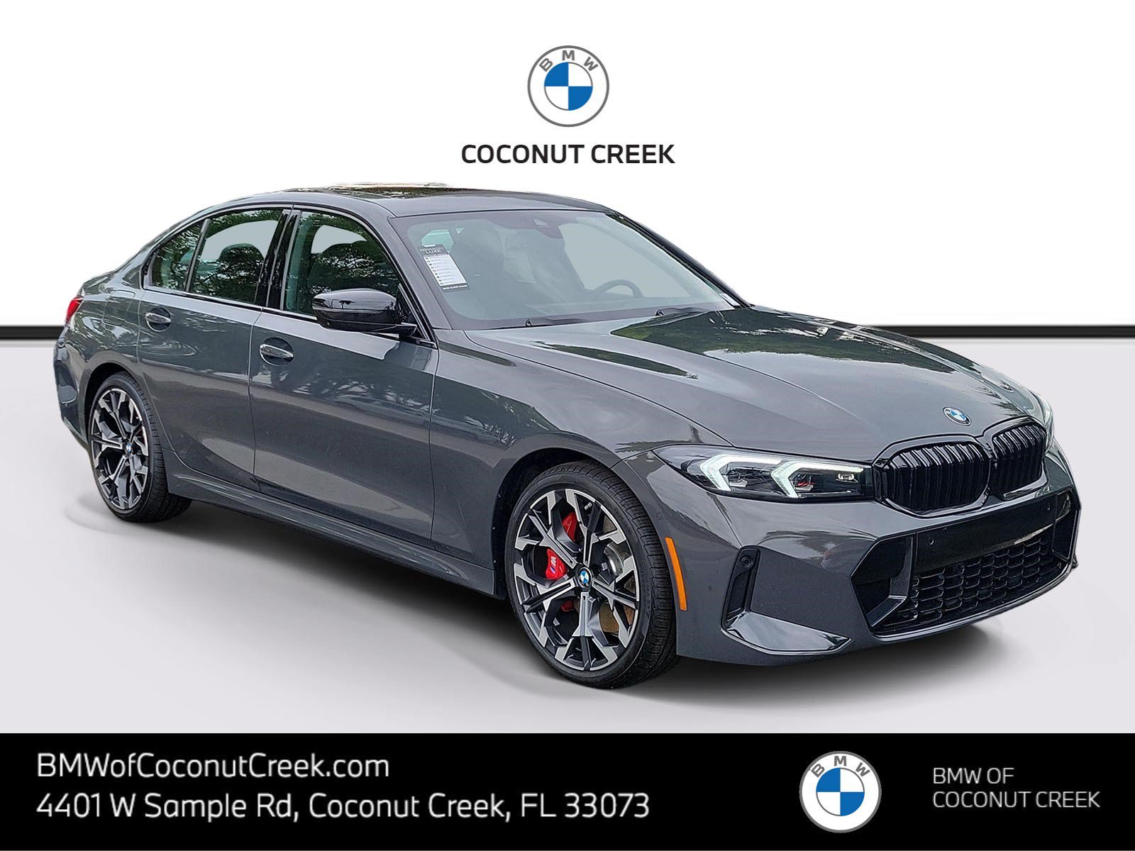 New 2026 Dravit Grey Metallic BMW 330i NA image 1