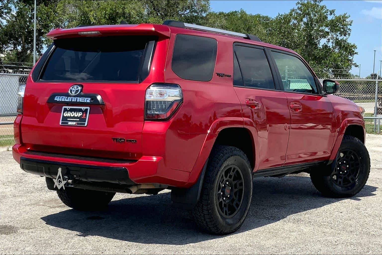 Used 2017 Barcelona Red Metallic Toyota TRD Pro image 13