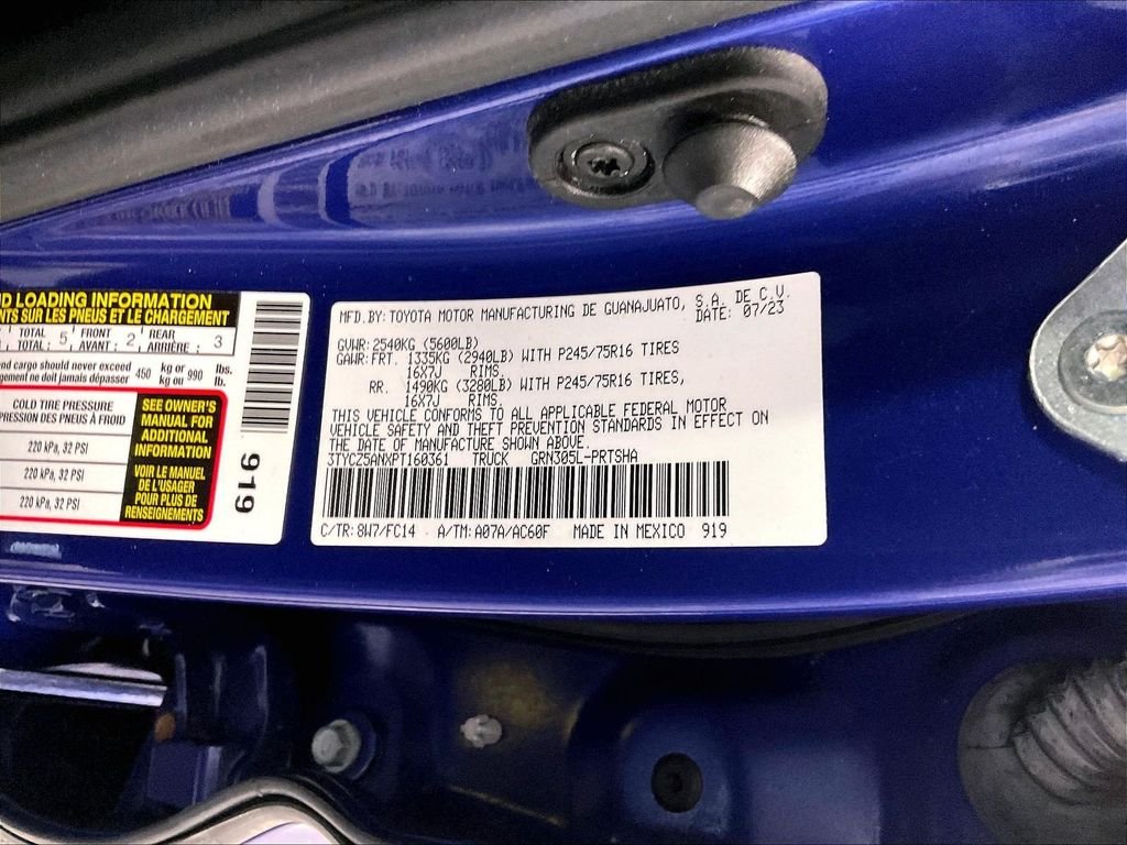 Used 2023 Blue Toyota SR5 image 36