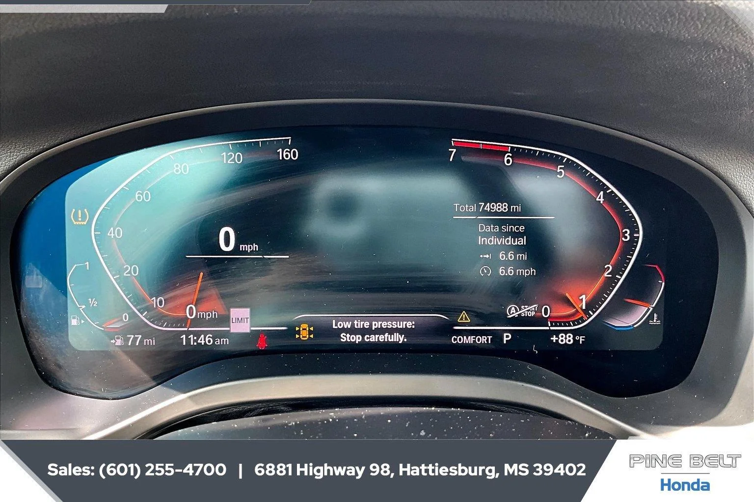 Used 2020 Black Sapphire Metallic BMW xDrive30i image 14