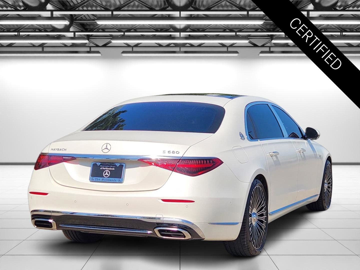 Certified Used 2023 MANUFAKTUR Cashmere White Magno Mercedes-Benz Maybach S 680 image 9
