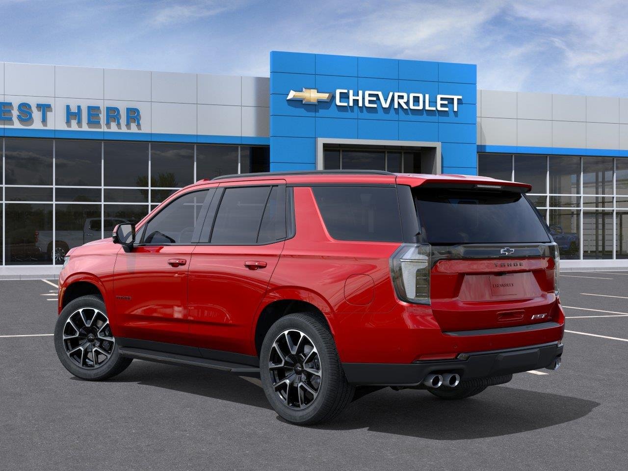 New 2026 Radiant Red Tintcoat Chevrolet RST image 3