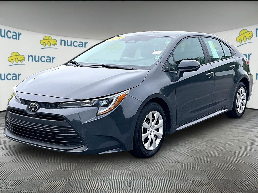 Used 2024 Gray Toyota LE image 3