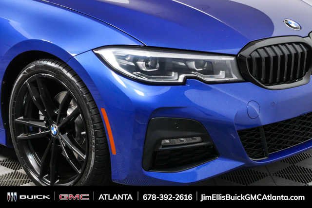 Used 2021 Portimao Blue Metallic BMW 330i image 37