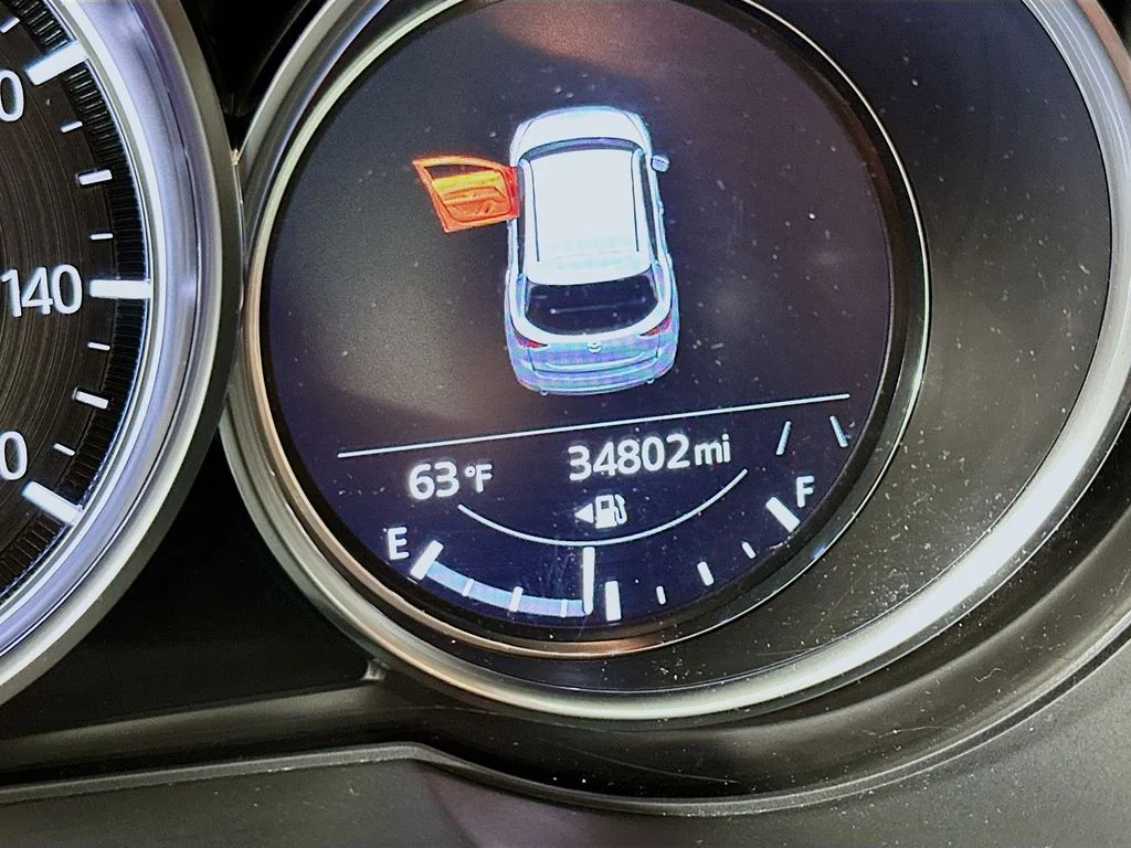 Used 2021 Polymetal Gray Mazda Carbon Edition Turbo image 13