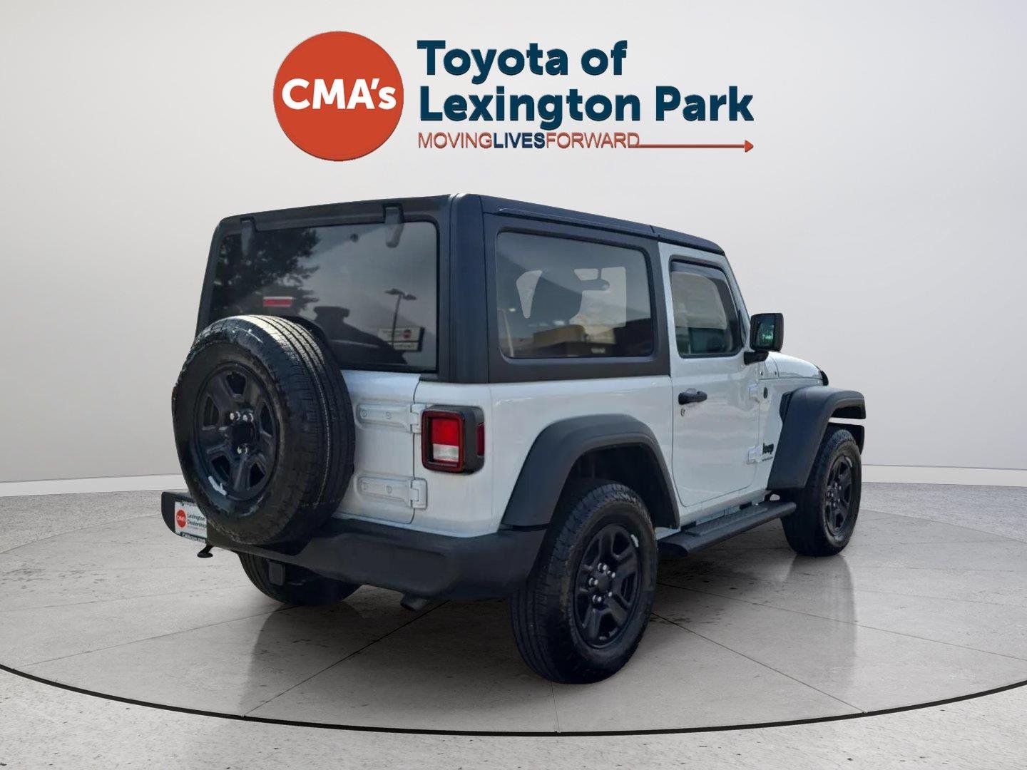 Used 2026 Bright White Clearcoat Jeep Sport image 2